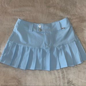 Y2K Blue mini skirt